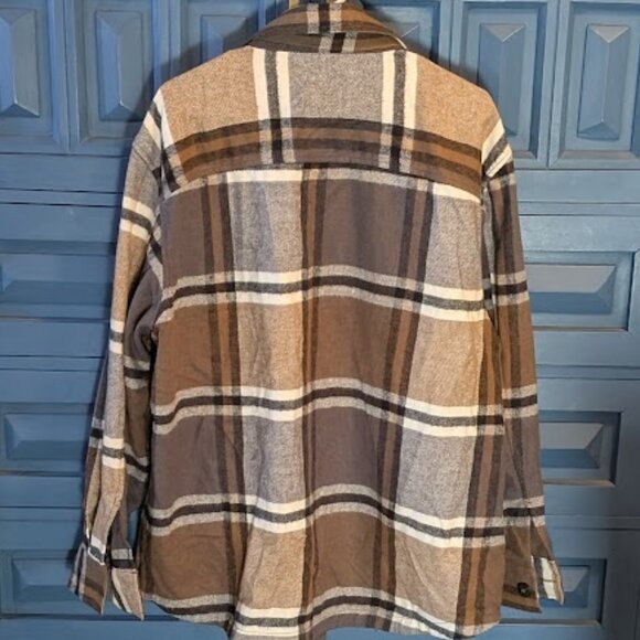J29 ZARA Plaid Flannel Shacket (Shirt/Jacket) - Picture 3 of 7